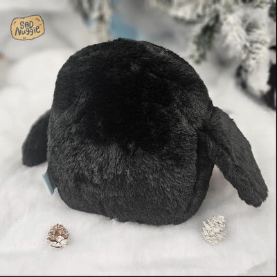 Penguin Sad Nuggie Plush
