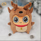 Reindeer Sad Nuggie Plush