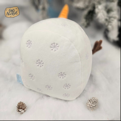 Snowman Sad Nuggie Plush