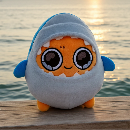 Shark Sad Nuggie Plush