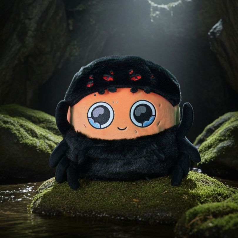 Spider Sad Nuggie Plush