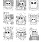 Sad Nuggie Coloring Book: Volume 1 (Digital Print File)