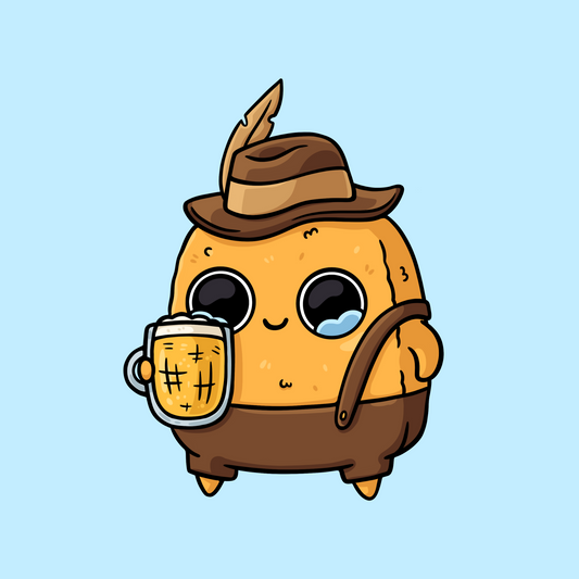 Oktoberfest Sad Nuggie Sticker