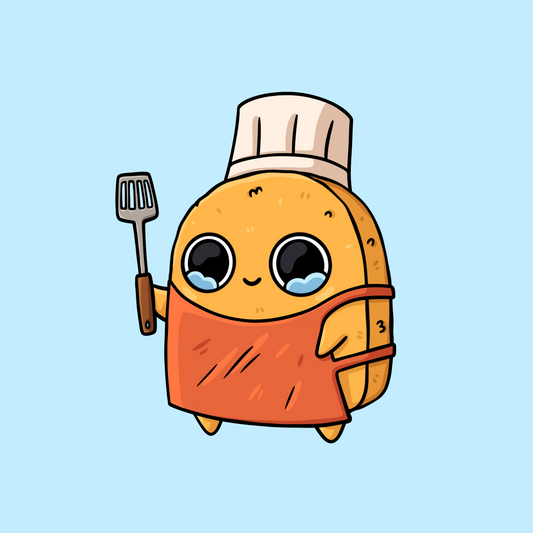 BBQ Sad Nuggie Sticker